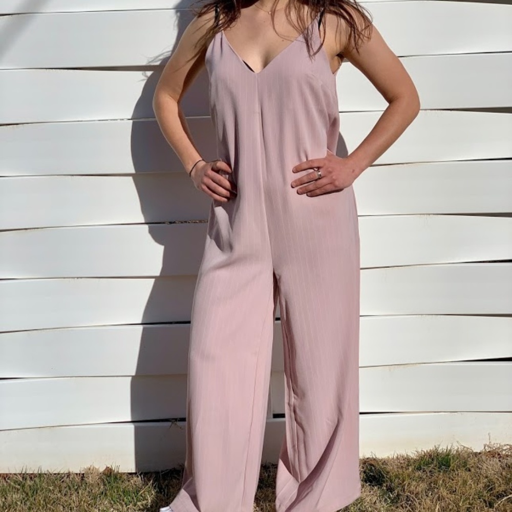 Pinstripe Romper